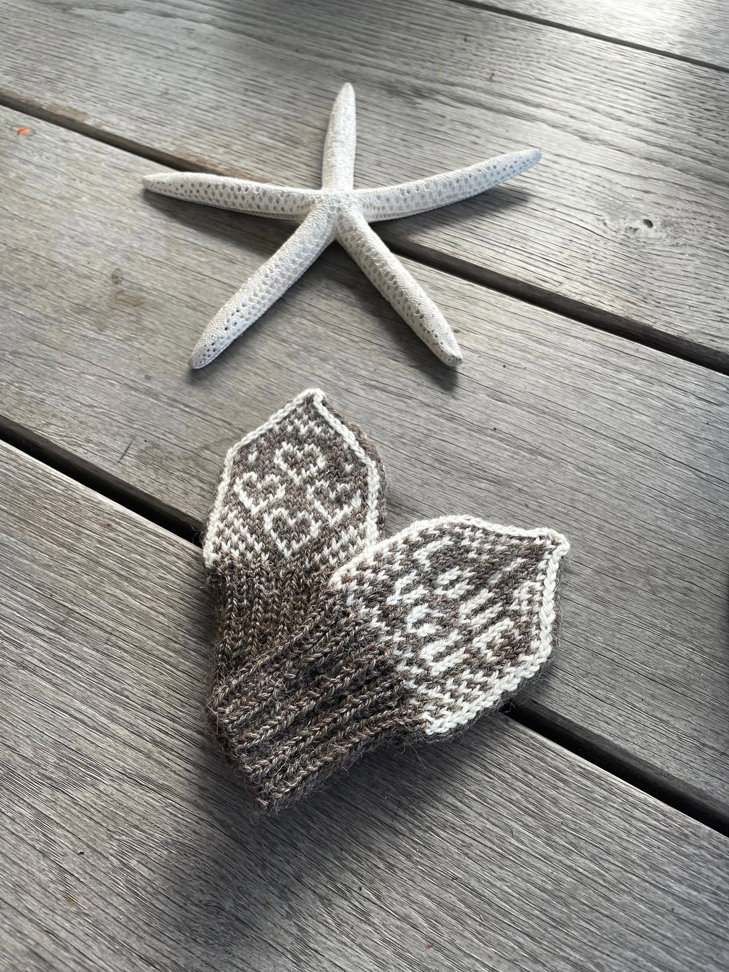 I Love You Heart mittens baby 0-12 months