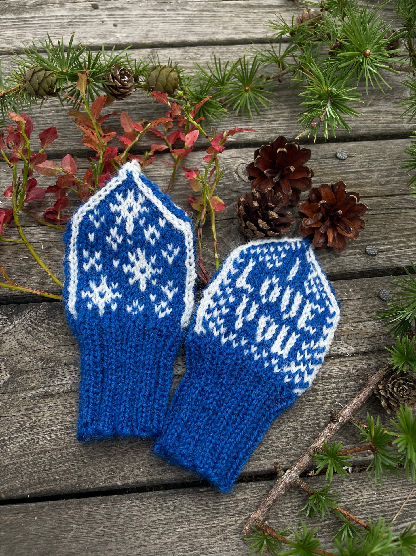 I Love You Snowflake mittens baby 0-12 months