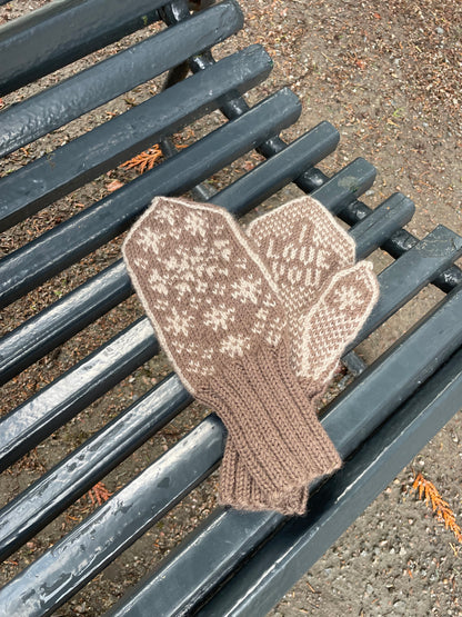 I Love You Snowflake Mitten Adult
