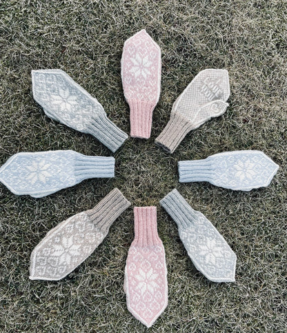 I Love You Heart Mitten Adult