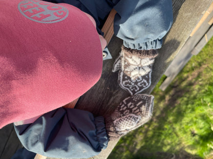 I Love You Heart mittens Kids